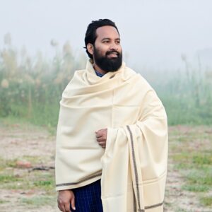 ঘীয়ে কালার কাশ্মীরি শাল