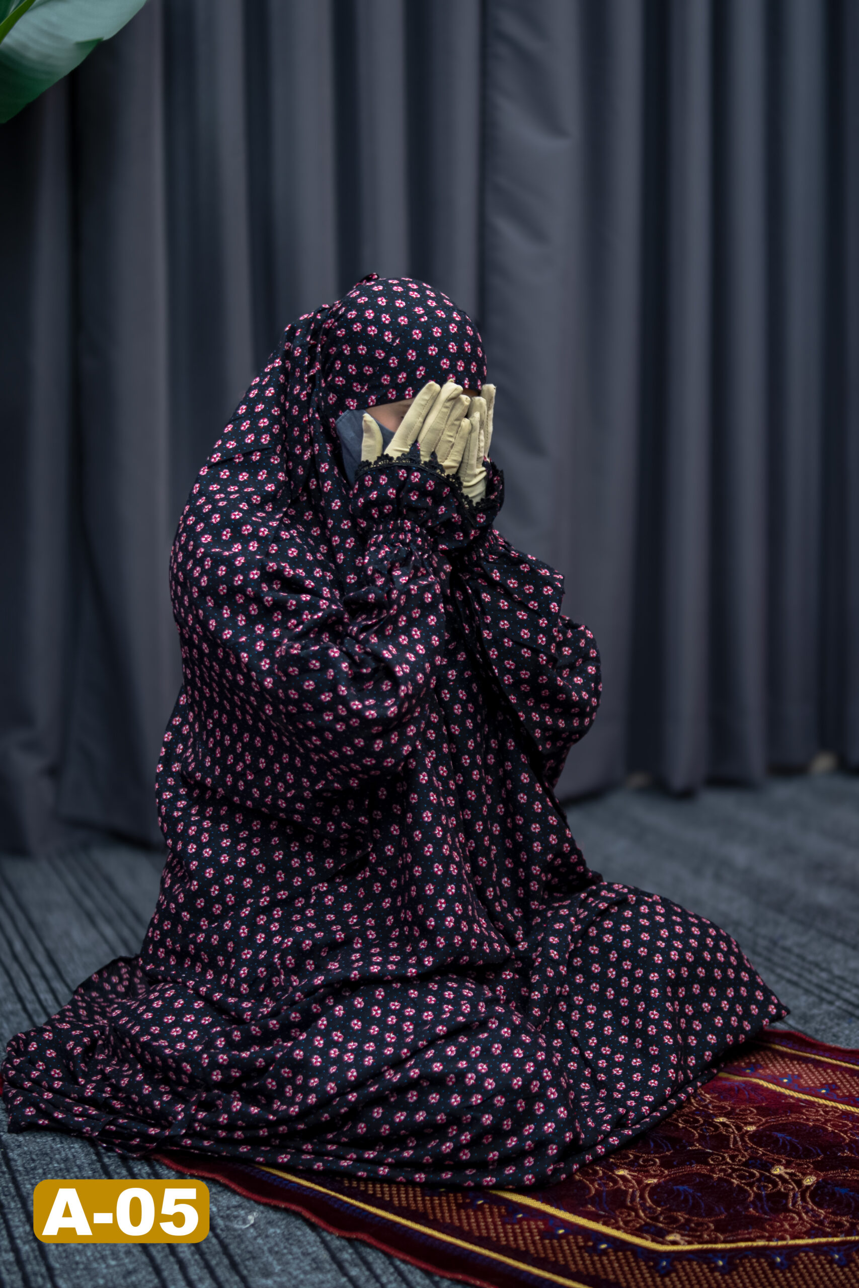 Salat Long Khimar A-05